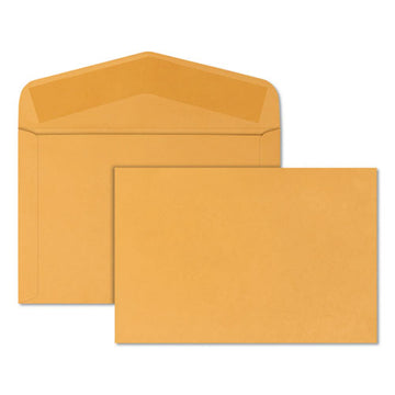 Quality Park™ Open-side Booklet Envelope, #15, Hub Flap, Gummed Closure, 10 X 15, Brown Kraft, 100-box freeshipping - TVN Wholesale